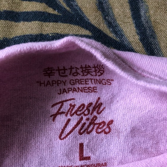 Fresh Vibes youth shirt . Sz large - Picture 2 of 5